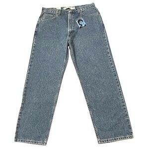 New Vintage Levis 550 Jeans Mens 38x31 Relaxed Fit Blue Medium Wash Y2K 2001 NWT